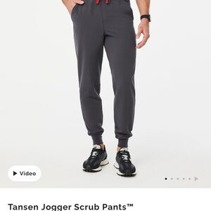 Figs Charcoal Tansen- Tall Jogger Scrub Pants 5XL